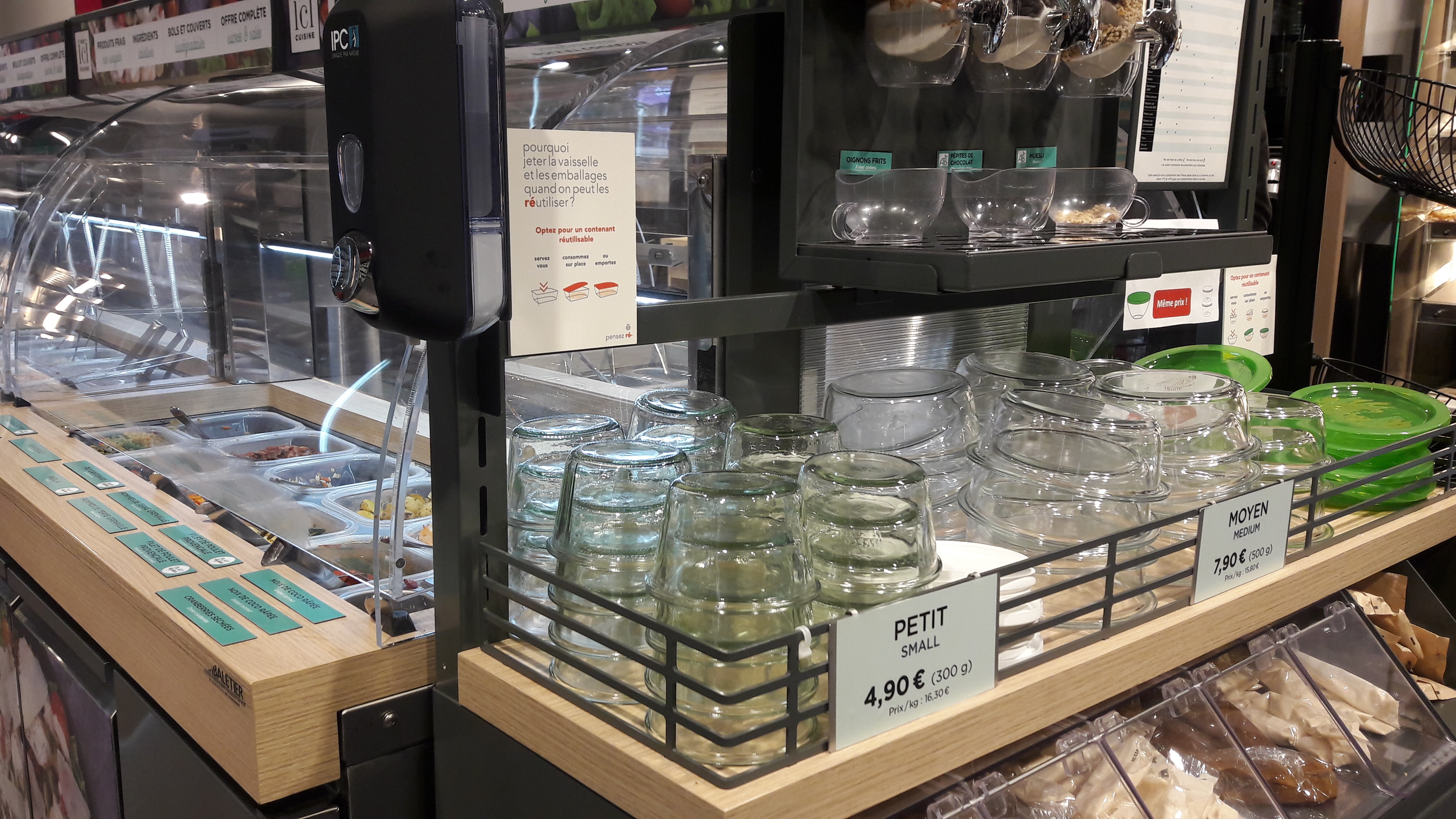 Emballages réemployables Franprix SolZero Emballages réemployables Franprix SolZero