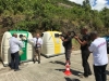 Inauguration de conteneurs pour trier le verre 